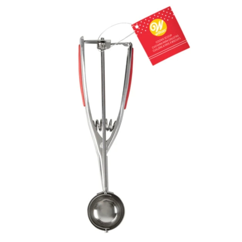 Wilton Stainless Steel Cookie Scoop, 1.3 Tablespoon Capacity - Picture 2 of 3